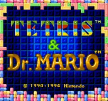 Image n° 4 - screenshots  : Tetris & Dr. Mario